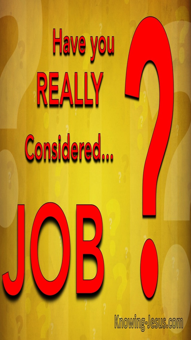 Have You REALLY Considered Job (devotional)02-11 (red)